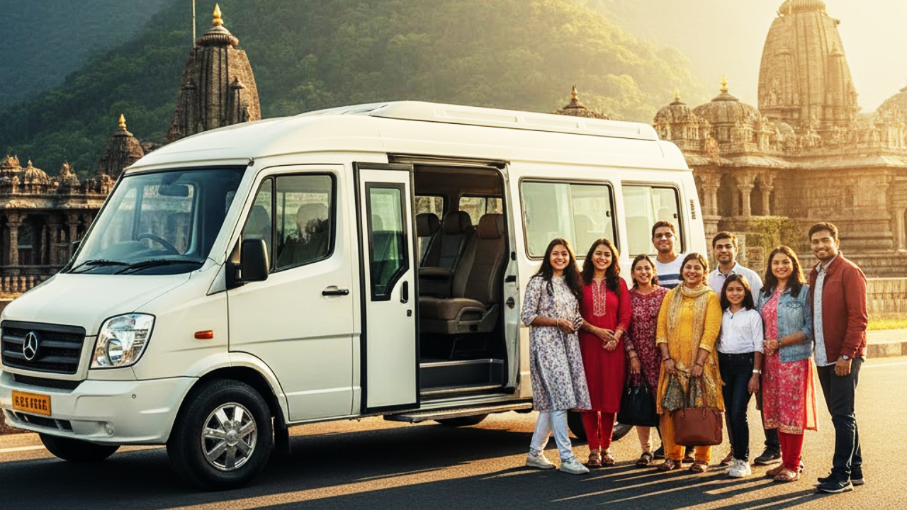 Tempo traveller rental
